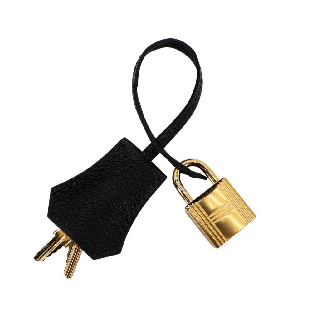 Hermès 25cm Birkin HSS Black/ Gold Chèvre Gold Hardware – Privé Porter