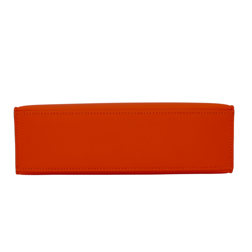 Hermès Kelly Pochette HSS Orange/Gris Perle Swift Leather