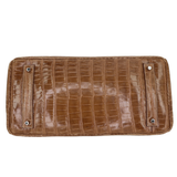 Hermès 42cm Birkin Shoulder JPG Ficelle Shiny Porosus Crocodile Palladium Hardware