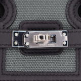 Hermès 25cm Birkin Cargo Vert Mangrove Toile/Swift Leather Palladium Hardware