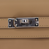 Hermès 25cm Kelly Colormatic Poussiere Swift Leather Palladium Hardware