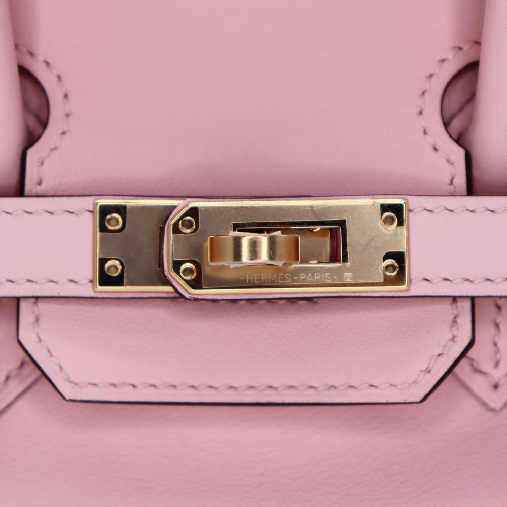 Hermès 25cm Birkin HSS Rose Sakura Swift Leather Rose Gold