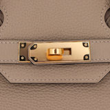 Hermès 30cm Birkin Gris Tourterelle Togo Leather Gold Hardware