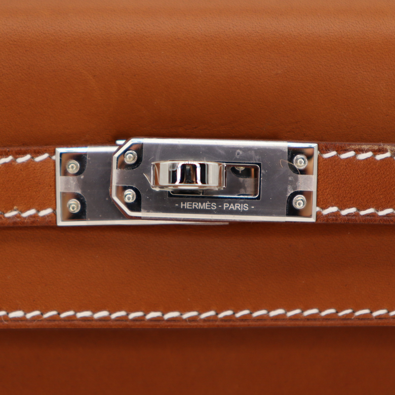 Hermès 25cm Kelly Sellier Ombre Lizard Palladium Hardware Hermès 25cm Kelly Sellier Ombre Lizard Palladium Hardware