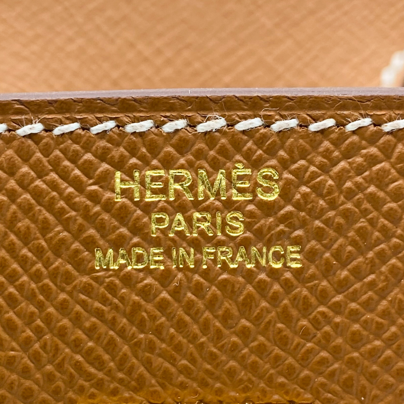 Hermès 25cm Birkin Sellier Gold Epsom Leather Gold Hardware