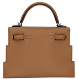 Hermès Kelly Doll Picto Chai Epsom Leather Palladium Hardware