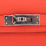 Hermès Kelly II Sellier Mini Go Orange Field Epsom Leather Palladium Hardware