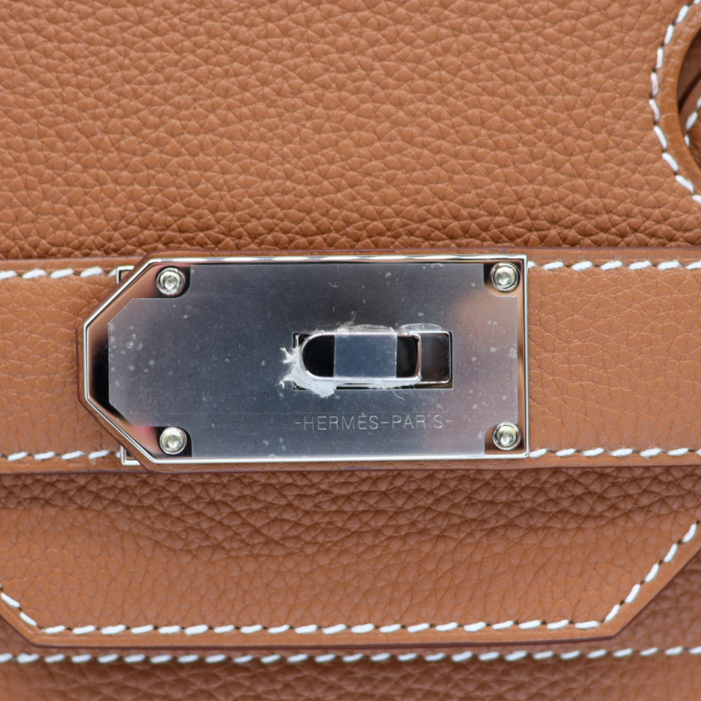Hermès 50cm HAC Gold Togo Leather Palladium Hardware – Privé Porter