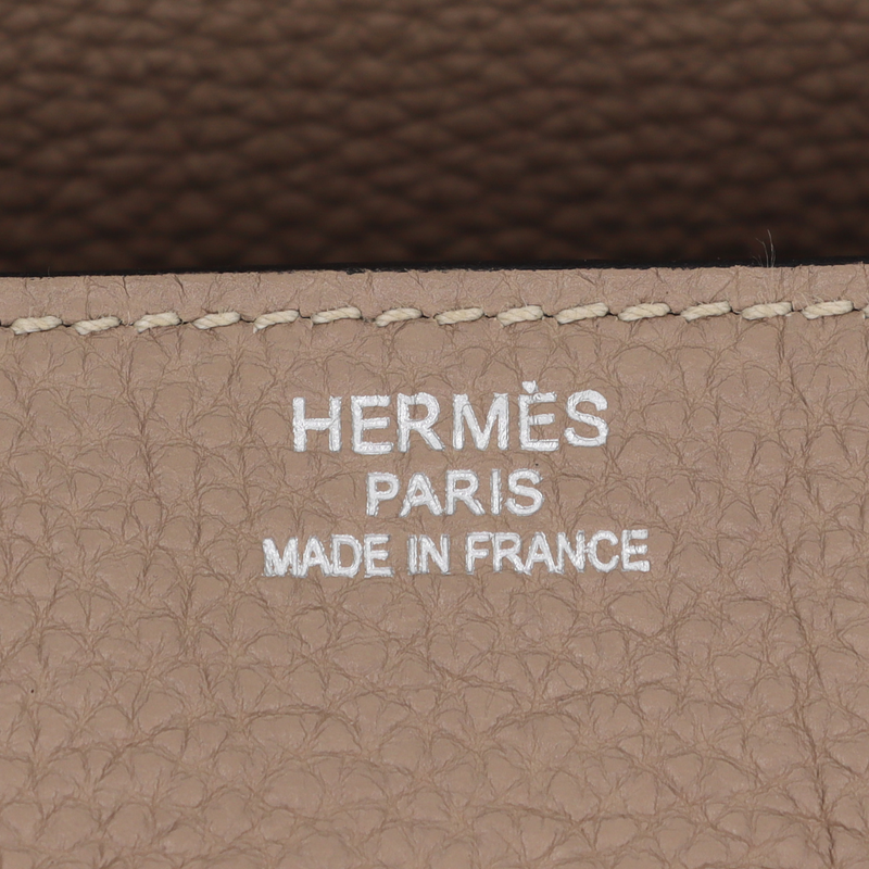 Hermès 42cm JPG Shoulder Birkin Gris Tourterelle Togo Palladium Hardware