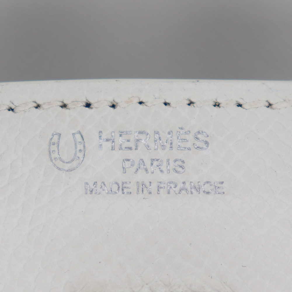 Hermès 25cm Birkin HSS White/Black Epsom Leather Palladium
