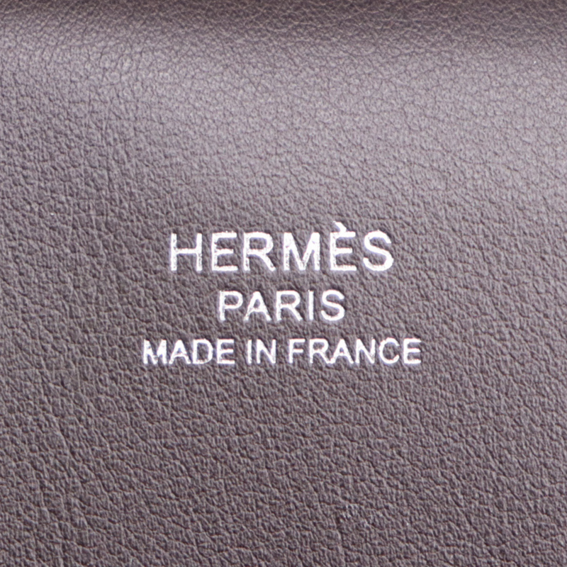 Hermès 25cm Birkin Cargo Bronze/Ebene Canvas/Swift Leather Palladium Hardware