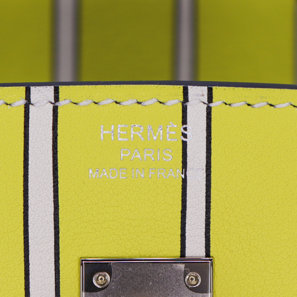 HERMES ブランケット 3972' Hermès 25cm Birkin Mushroom Swift Leather Palladium Hardware