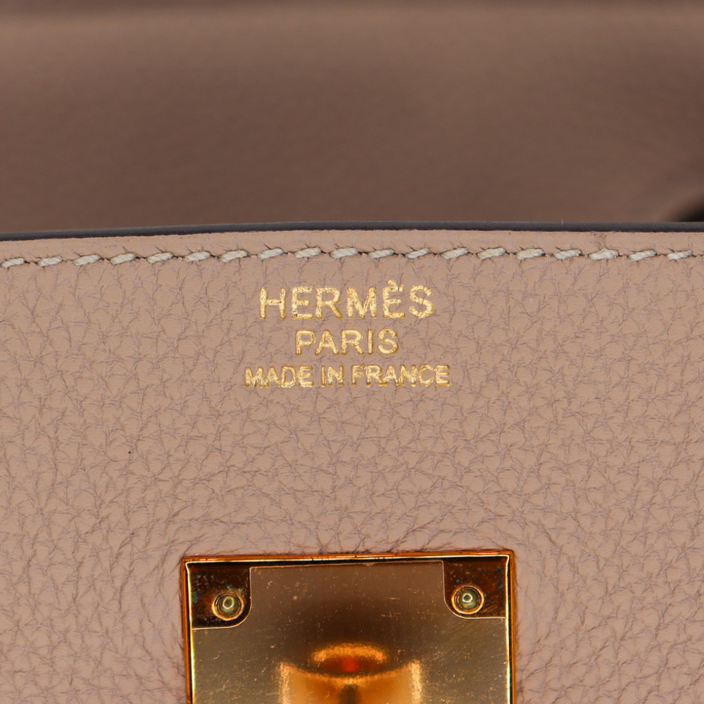 Hermès 30cm Birkin Gris Tourterelle Togo Leather Gold Hardware Hermès 30cm Birkin Gris Tourterelle Togo Leather Gold Hardware