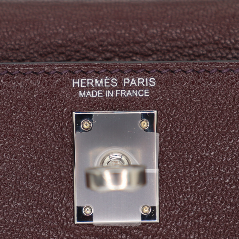 Hermès Kelly II Sellier Mini Rouge Sellier Chèvre Leather Gold Hardware