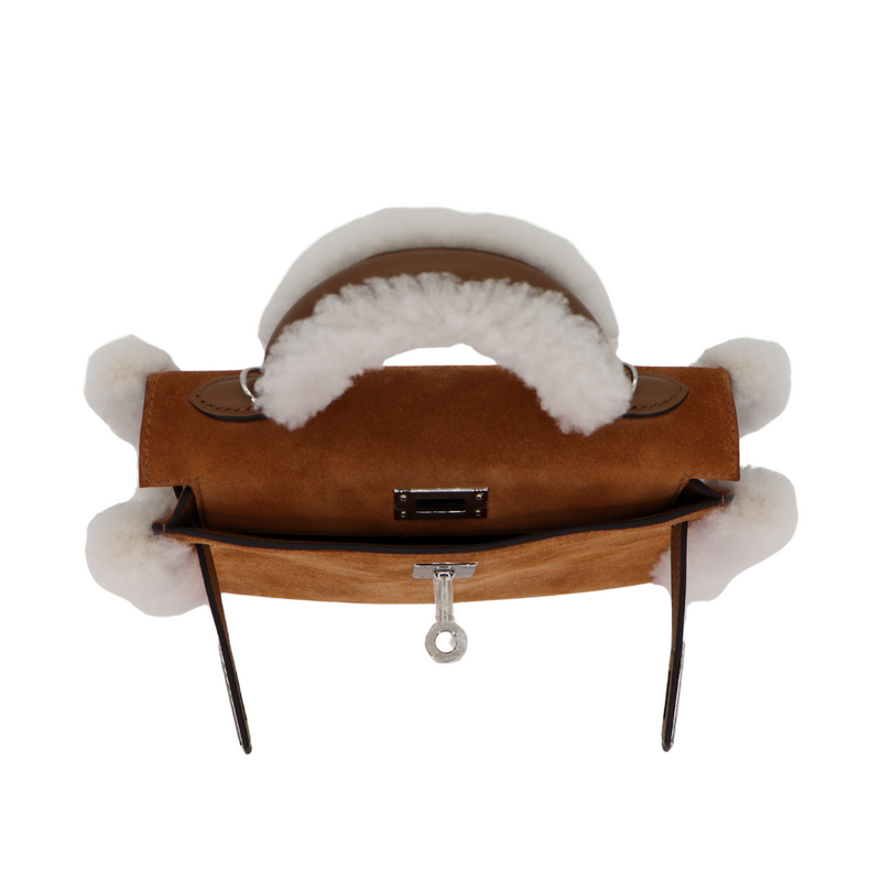 Hermès Kelly II Sellier Mini Beton Matte Alligator Gold Hardware Hermès Kelly II Sellier Mini Beton Matte Alligator Gold Hardware