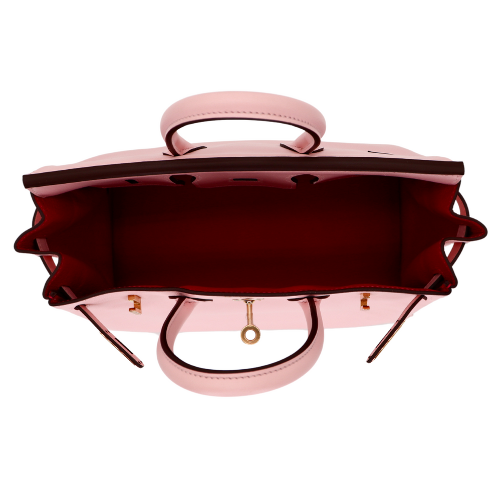 Hermès 25cm Birkin HSS Rose Sakura Swift Leather Rose Gold