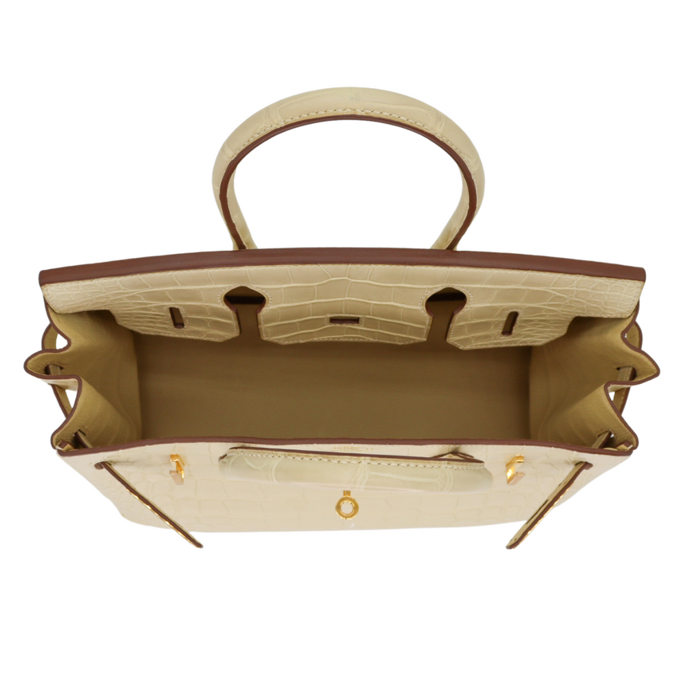 ゴールド ハンガー30個 Hermès 30cm Birkin Vanille Matte Alligator Gold Hardware – Privé