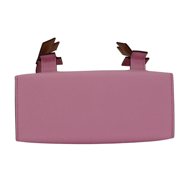 Hermès Kelly Doll Picto Mauve Sylvestre Epsom Leather Palladium Hermès Kelly Doll Picto Mauve Sylvestre Epsom Leather Palladium