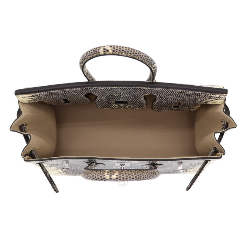 Hermès 25cm Birkin Ombre Lizard Palladium Hardware – Privé Porter