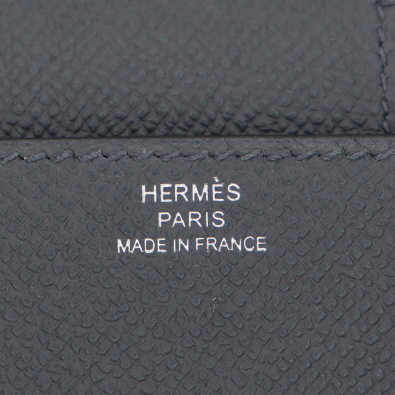 Hermès Kelly Doll Picto Gris Misty Epsom Leather Palladium Hardware