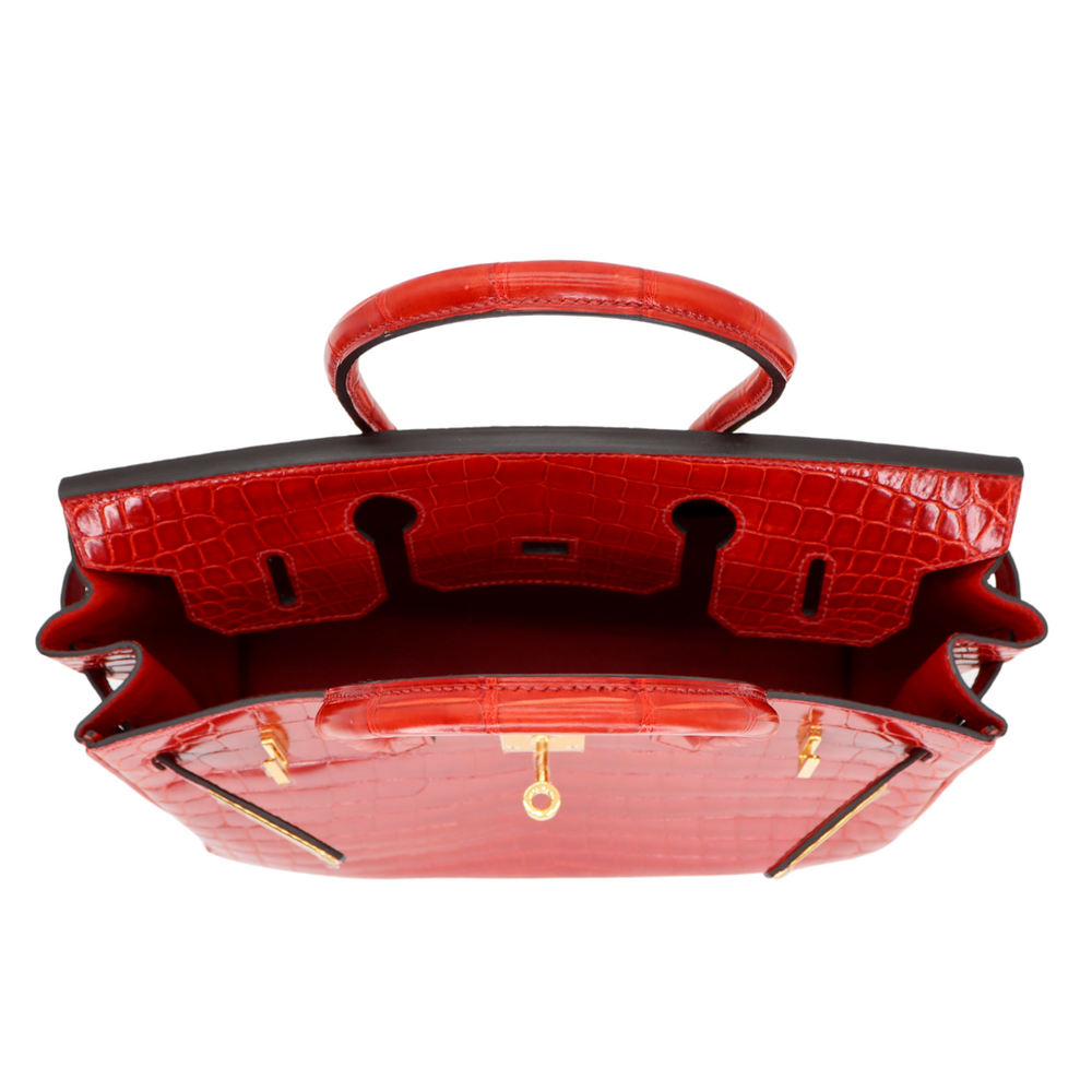 HERMES エルメス BIRKIN バーキン55 ハンドバッグ トゴ オレンジ