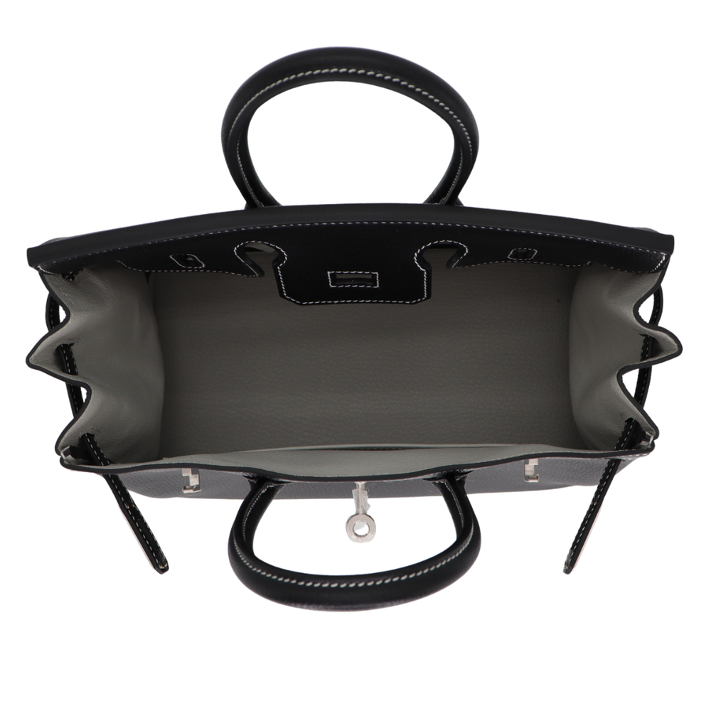 Brunt ブラント Harmony ハーモニー 25 ブラック Hermès 25cm Birkin HSS Black Chèvre Leather with Brushed Palladium
