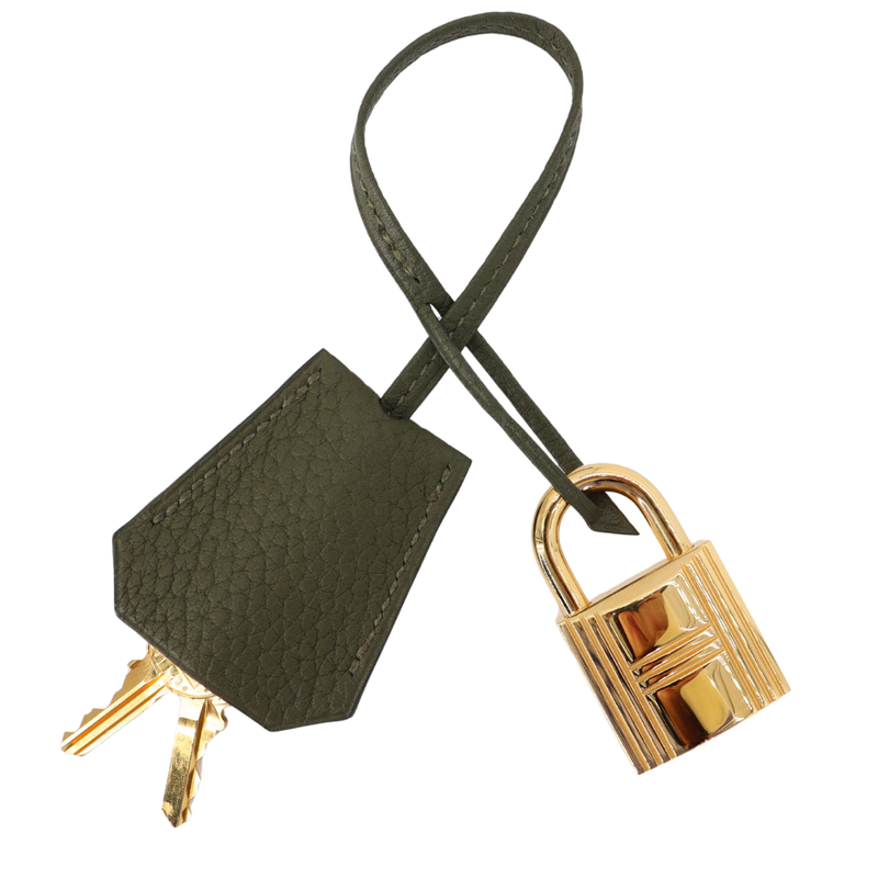 Hermès 42cm JPG Shoulder Birkin Vert Olive Togo Gold Hardware