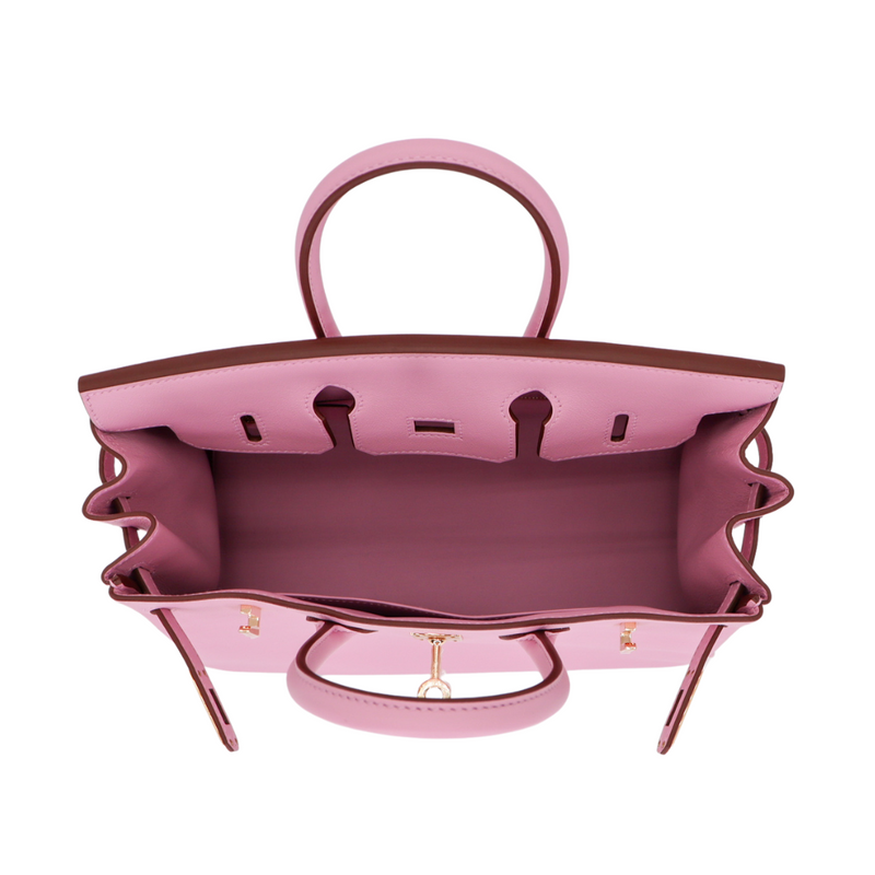 Hermès 25cm Birkin Rose Sakura Swift Leather Palladium Hardware Hermès 25cm Birkin Rose Sakura Swift Leather Palladium Hardware