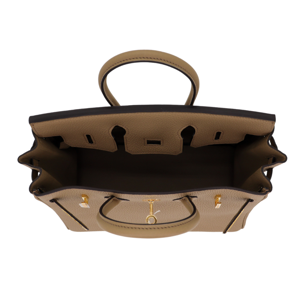 Hermès 25cm Birkin Beige Marfa Togo Leather Gold Hardware – Privé