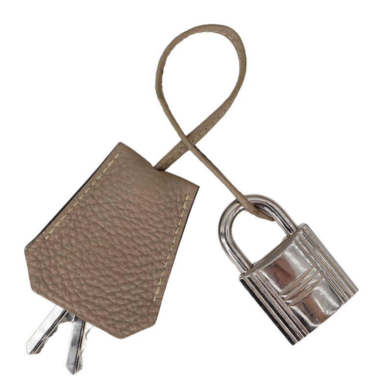 Hermès 42cm JPG Shoulder Birkin Gris Tourterelle Togo Palladium