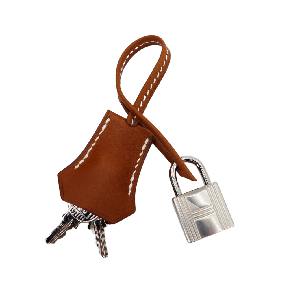 HERMES エルメス　ブラウンファー アームカバー Hermes Birkin 35 Fauve Grizzly Suede & Capucine Evercolor