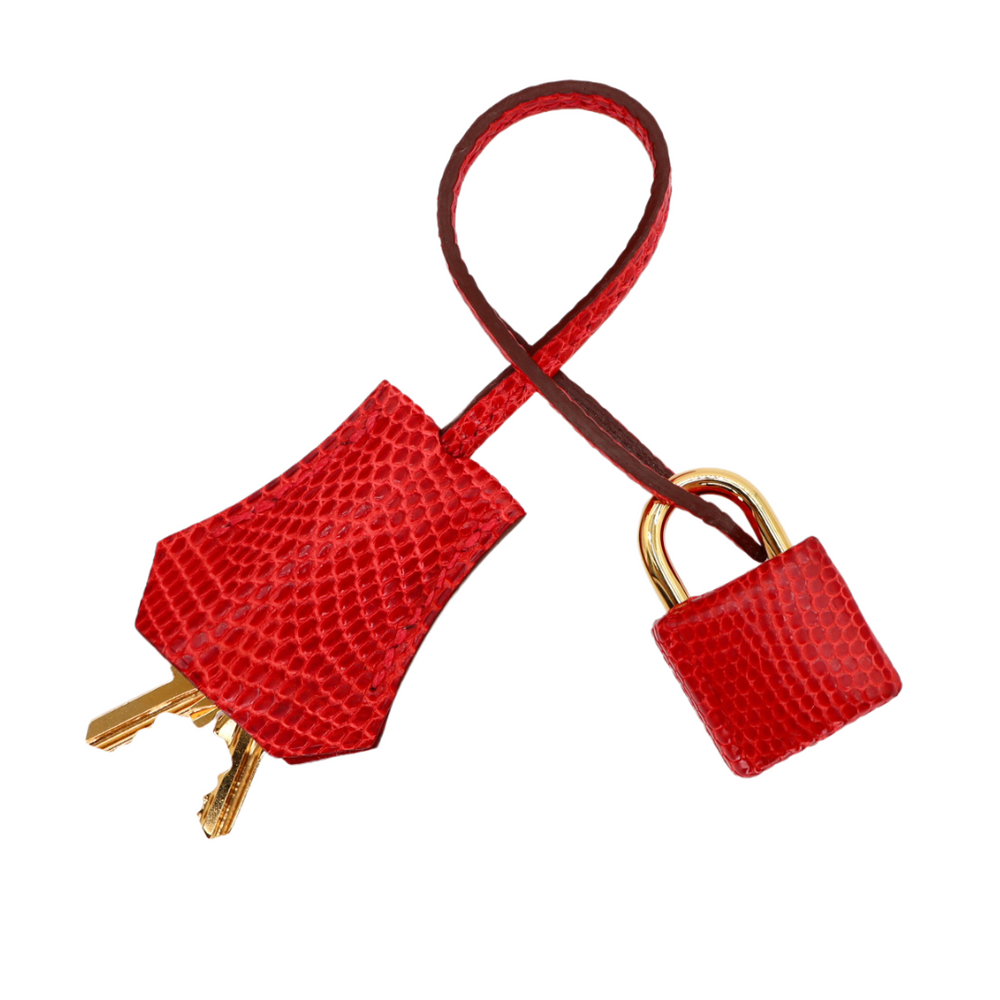 Hermès 25cm Birkin Rouge Exotic Lizard Gold Hardware – Privé Porter