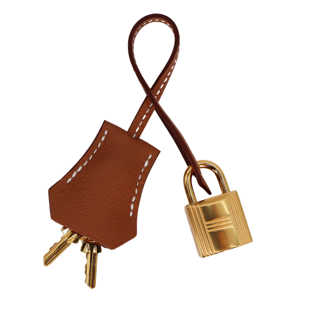 Hermès 29cm Birkin Shoulder Light Gold Evercolor Leather Gold