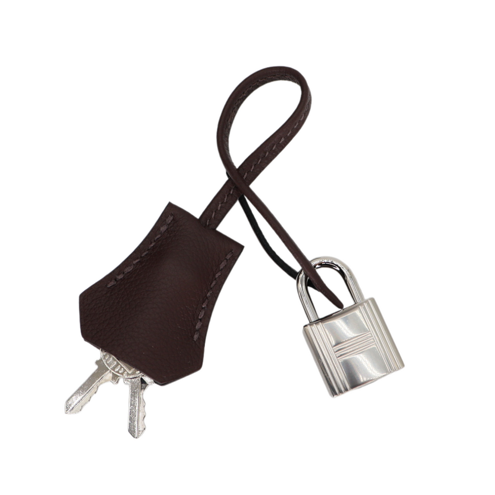 Hermès 29cm Birkin Shoulder Light Moka Evercolor Leather Palladium