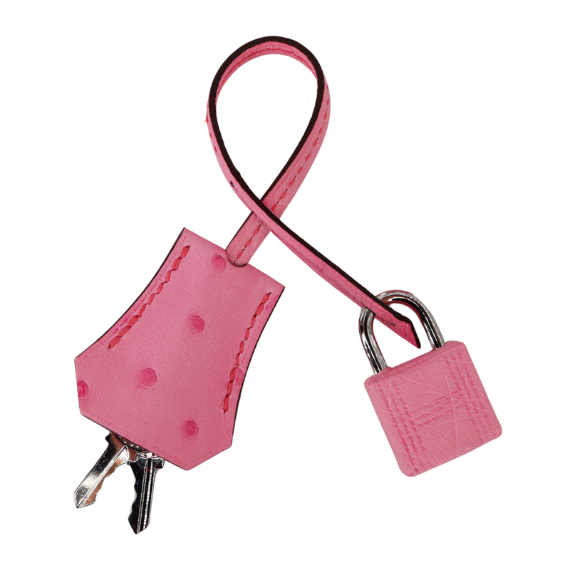Hermès 25cm Birkin Mykonos Ostrich Palladium Hardware exclusive at