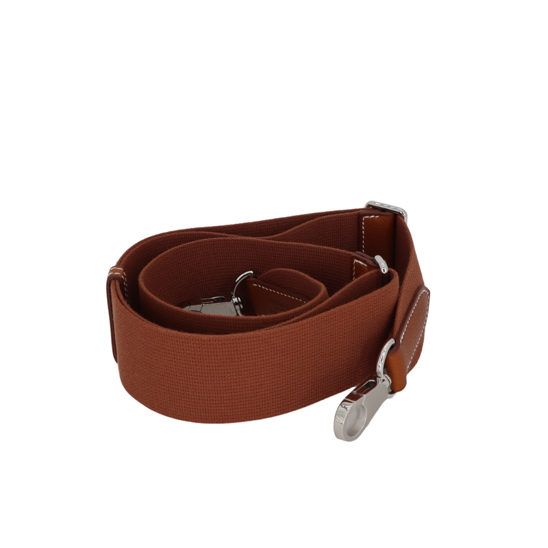 Hermès 42cm Kelly Maxi Fauve Barenia Leather Palladium Hardware