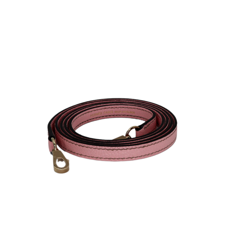 Hermès Kelly II Sellier Mini HSS Gris Tourterelle/Rose Sakura Chèvre Leather Permabrass Hardware