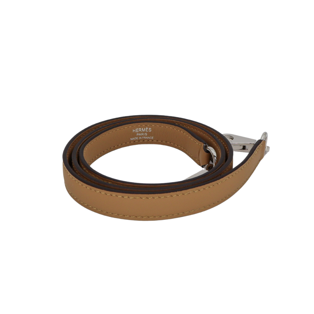 Hermès 25cm Kelly Colormatic Poussiere Swift Leather Palladium