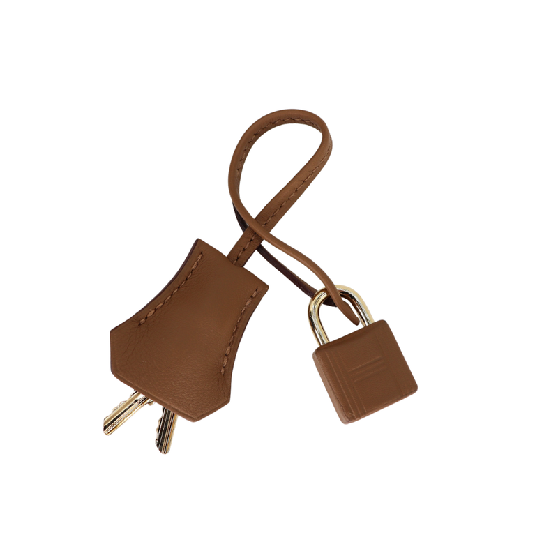 Hermès 25m Birkin Grizzly Gold/Alezan Suede/Swift Leather Gold