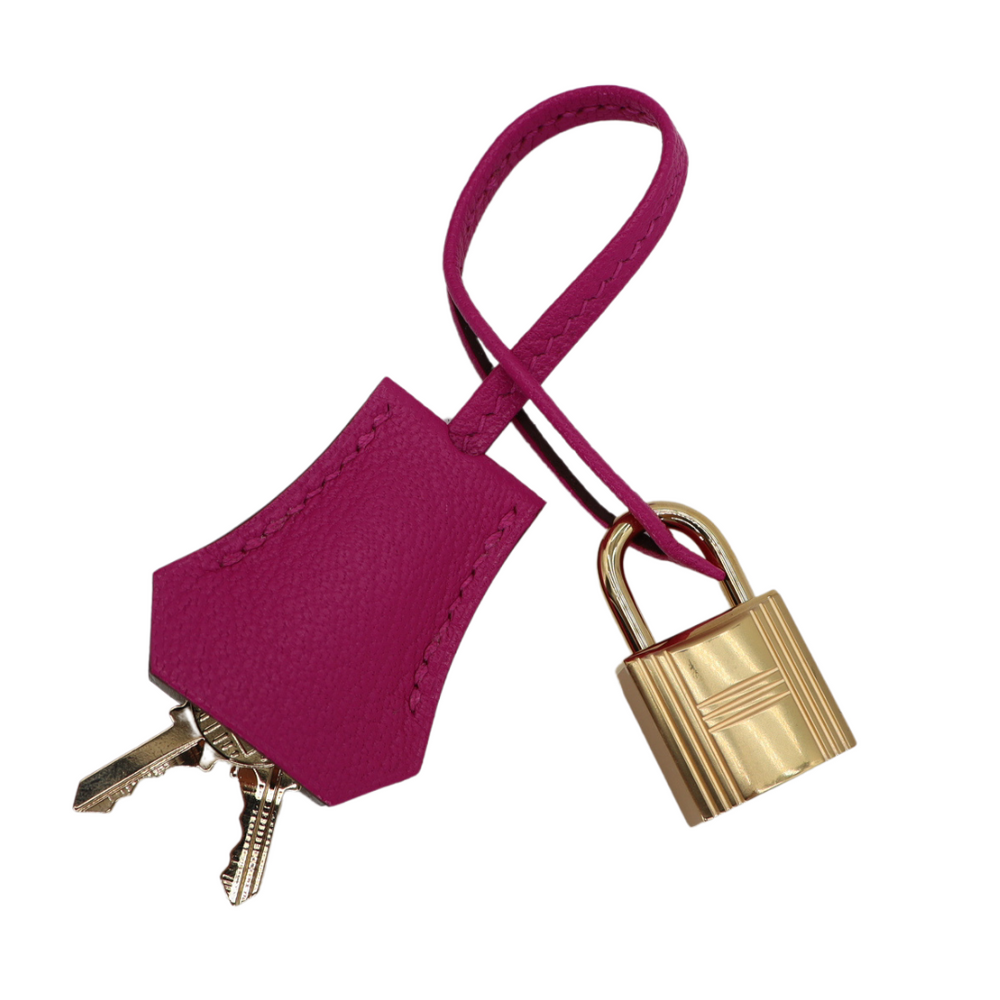 Hermès 25cm Birkin HSS Rose Magnolia/Gris Perle Chèvre Leather