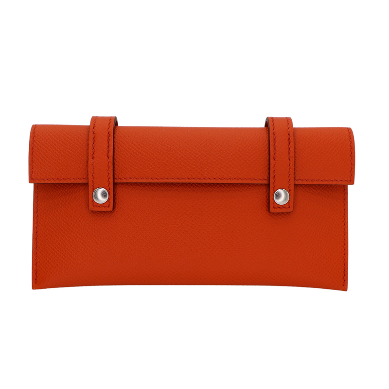 Hermès Kelly Doll Picto Celeste Epsom Leather Palladium Hardware