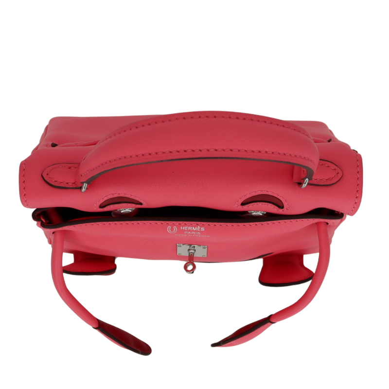 Hermès Kelly Doll "Quelle Idolle" Rose Azalee Swift Leather Palladium Hardware