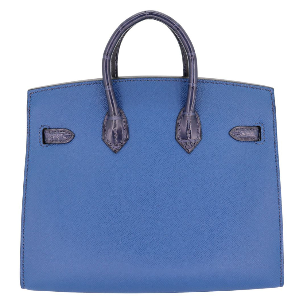 Hermès 20cm Birkin Sellier Faubourg House Night Palladium Hardware