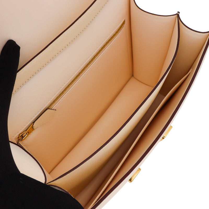Hermès 24cm Constance Nata Epsom Leather Gold Hardware exclusive