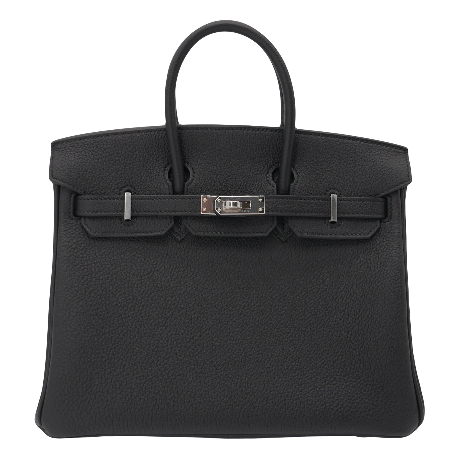 Hermès 25cm Birkin Black Togo Leather Palladium Hardware exclusive