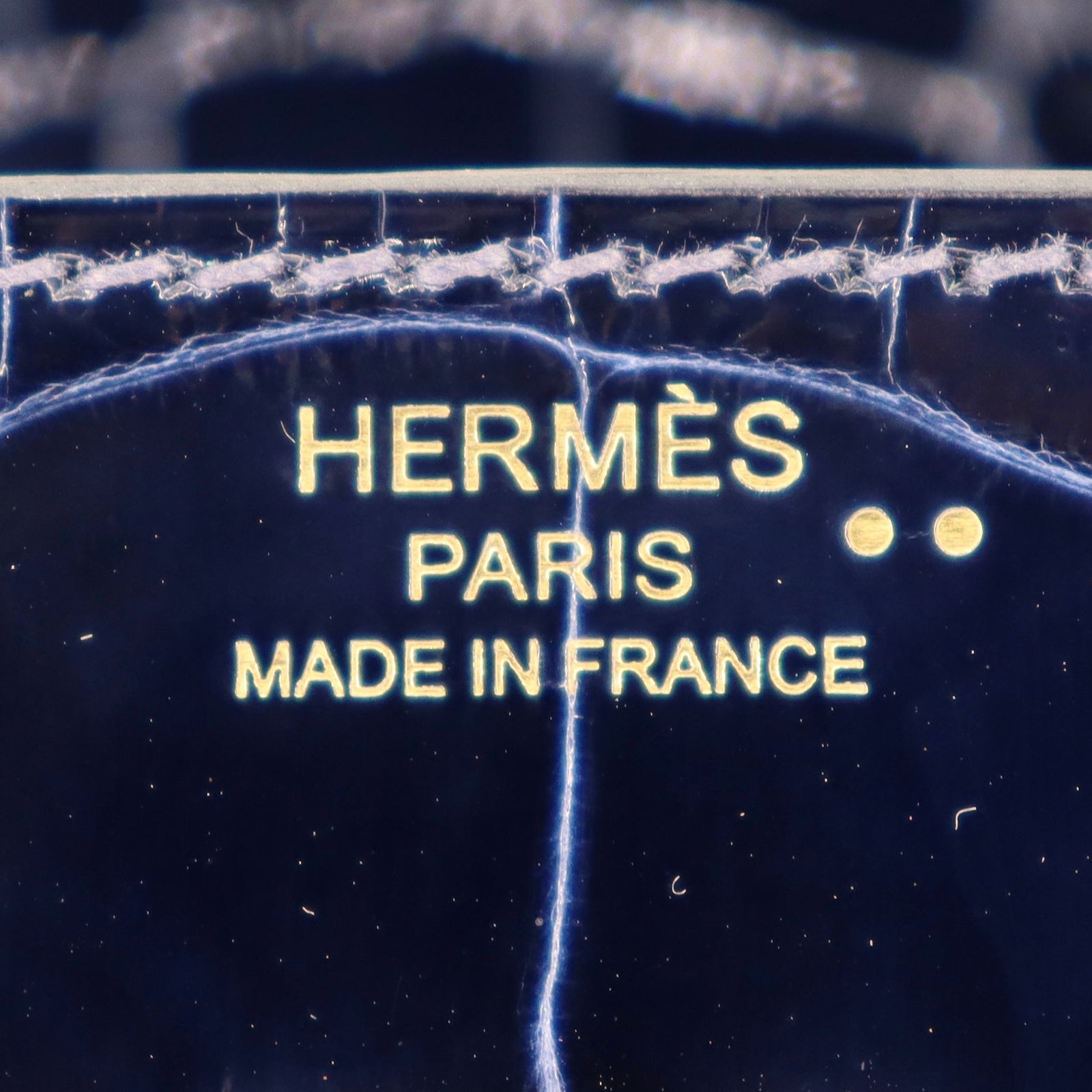 Hermès 25cm Birkin Bleu Baltique Shiny Niloticus GHW exclusive at