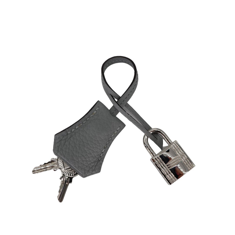 Hermès 25cm Birkin Bleu Lin Togo Leather Palladium Hardware