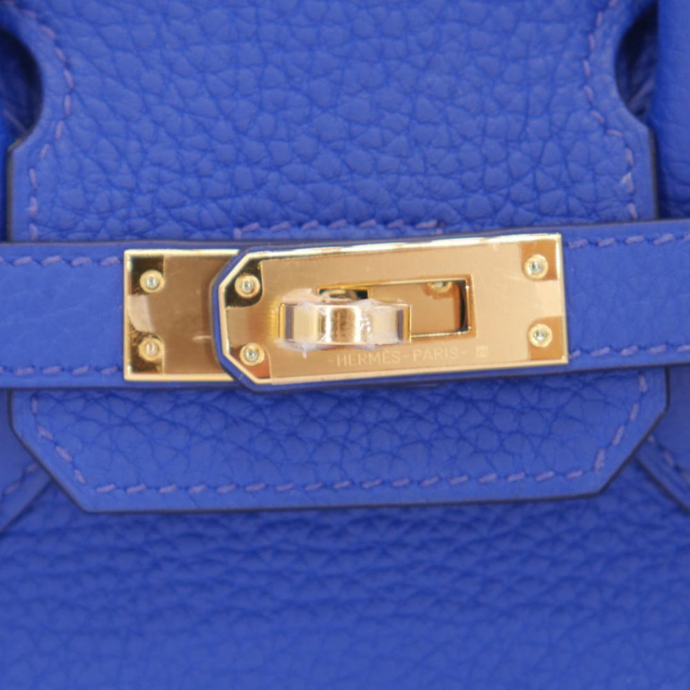 Hermès 25cm Birkin Bleu Royal Togo Leather Gold Hardware exclusive