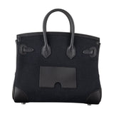 Herm�s 25cm Birkin Cargo Black Palladium Hardware