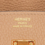 Herm�s 25cm Birkin Chai Togo Leather Gold Hardware